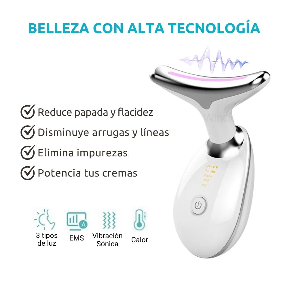 GlowLift™ Reductor de Papada y Rejuvenecedor Facial